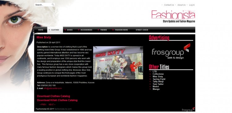 Fashionista Fashionista